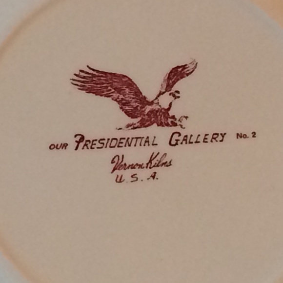 President’s plate from Washington to Eisenhower. - Picture 4 of 4